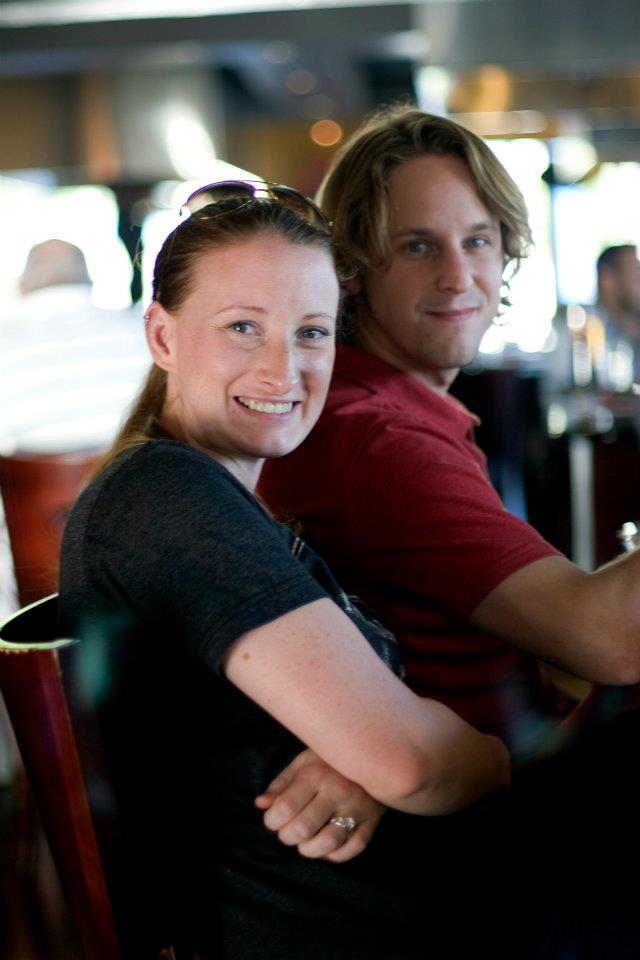 Breanne and Matthew Best at Dinner after Rhemalda Got Stories Conference in Salt lake City, Utah.