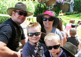 The Hoffmeister Family at the Hogle Zoo in Salt Lake City, Utah 2012.