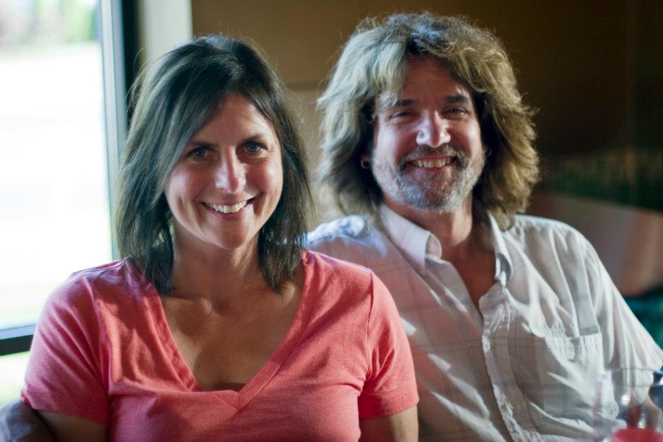Author Robyn Chance and her husband David at the hibachi grilll for dinner after the Rhemalda Publishing Got Stories Conference in Salt Lake City, Utah.