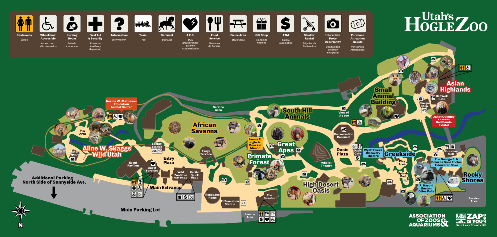 Hogle Zoo, Salt Lake City, Utah - Summer 2012