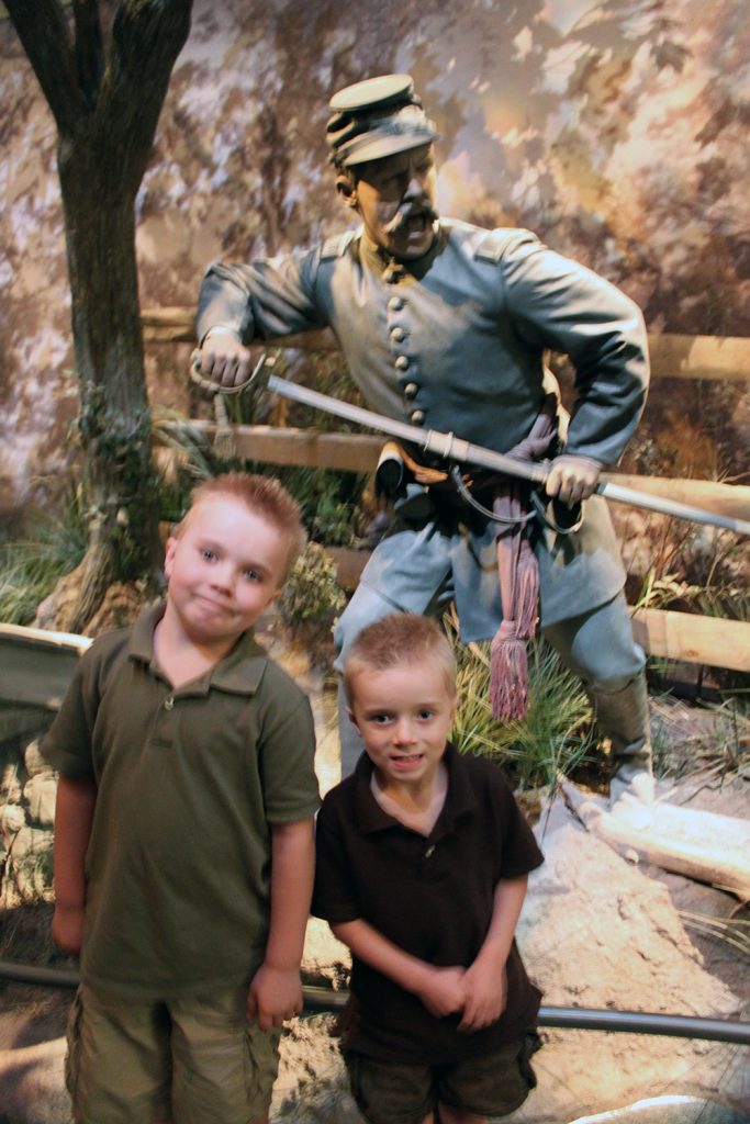 ARH and DEH at the National Infantry Museum and Soldier Center in Columbus, Georgia.