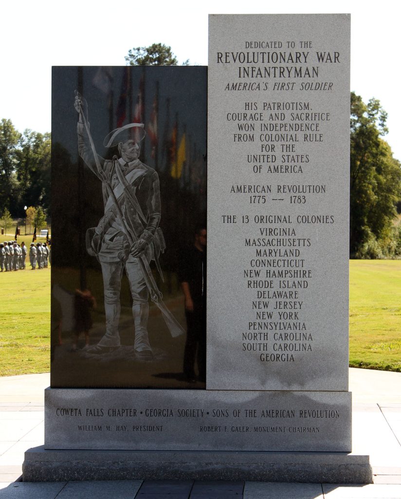 National Infantry Museum and Soldier Center in Columbus, Georgia, Outside Monument