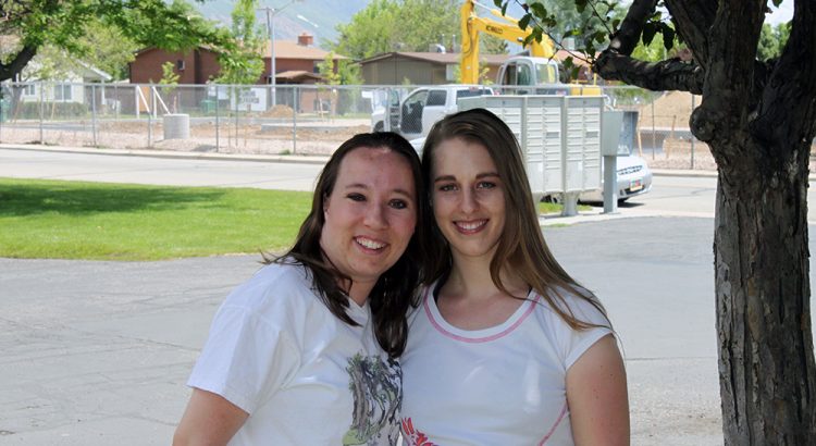 Emmaline Hoffmeister and Author Michelle Davidson Argyle