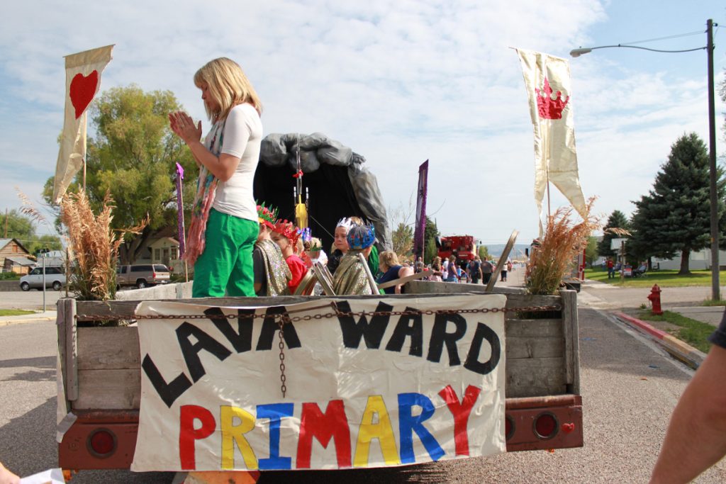 24th of July Pioneer Parade in Lava Hot Springs - Lava Ward Primary