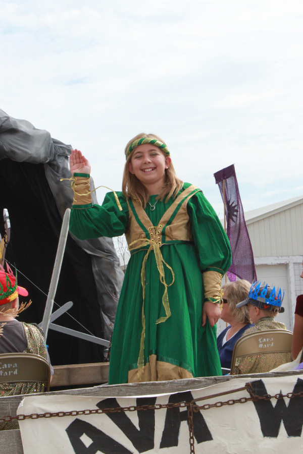 24th of July Pioneer Parade in Lava Hot Springs - Parade Princess