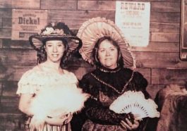Emmaline Billman with her mother Dena in Jackson Hole Wyoming in 1997.